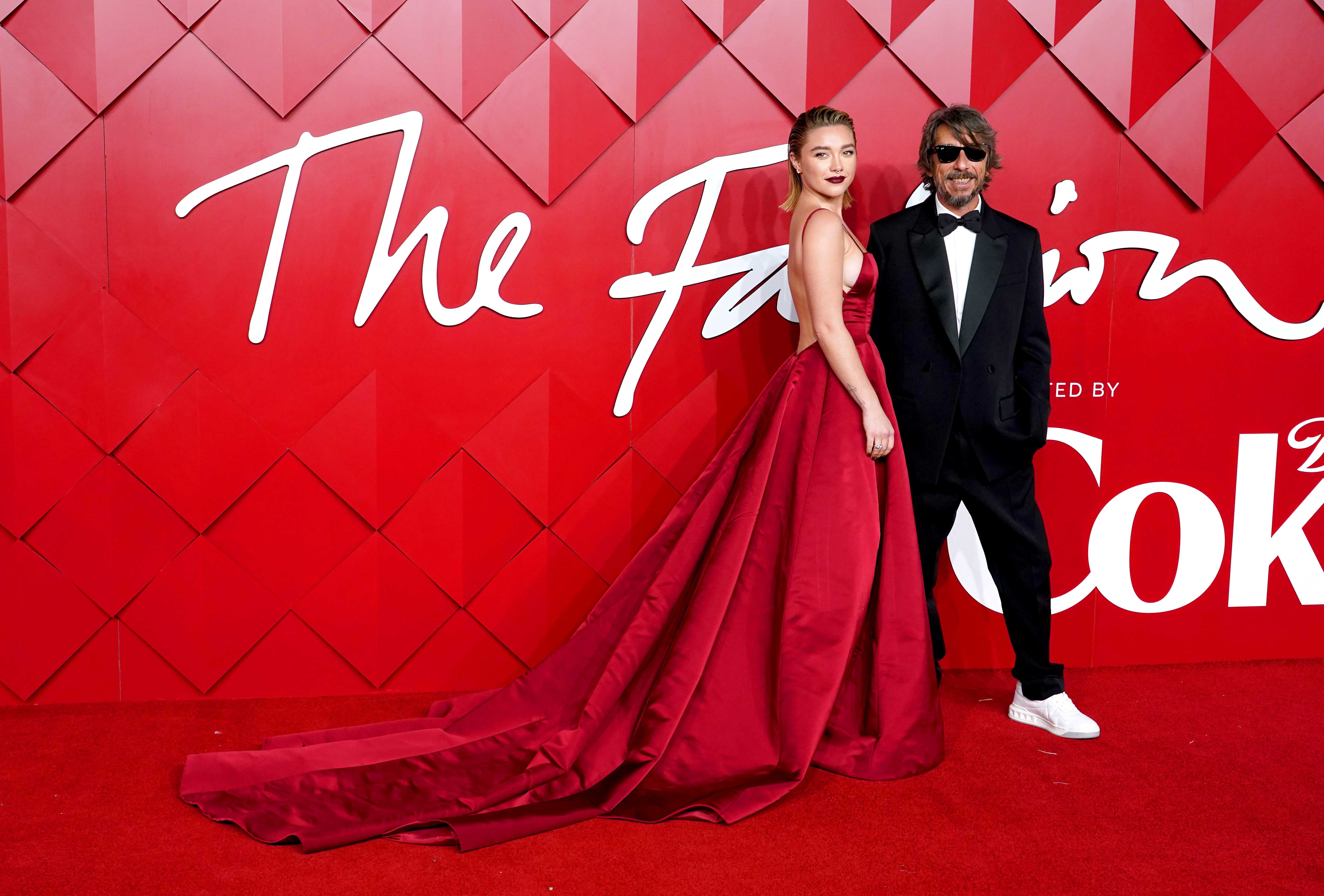The Fashion Awards 2022 – London Florence Pugh e Pierpaolo Piccioli no Fashion Awards 2022, em Londres