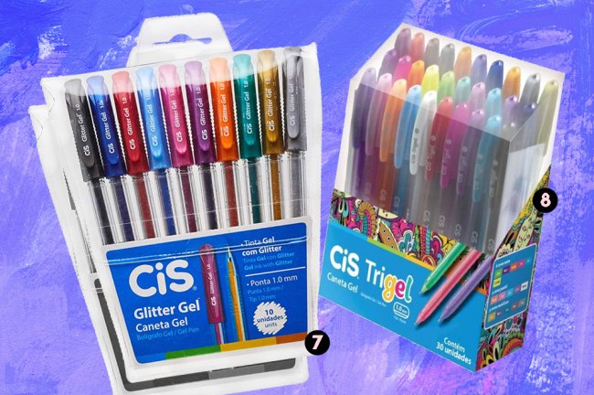 11 kits de canetas coloridas para você incrementar seu material escolar Kits de canetas coloridas