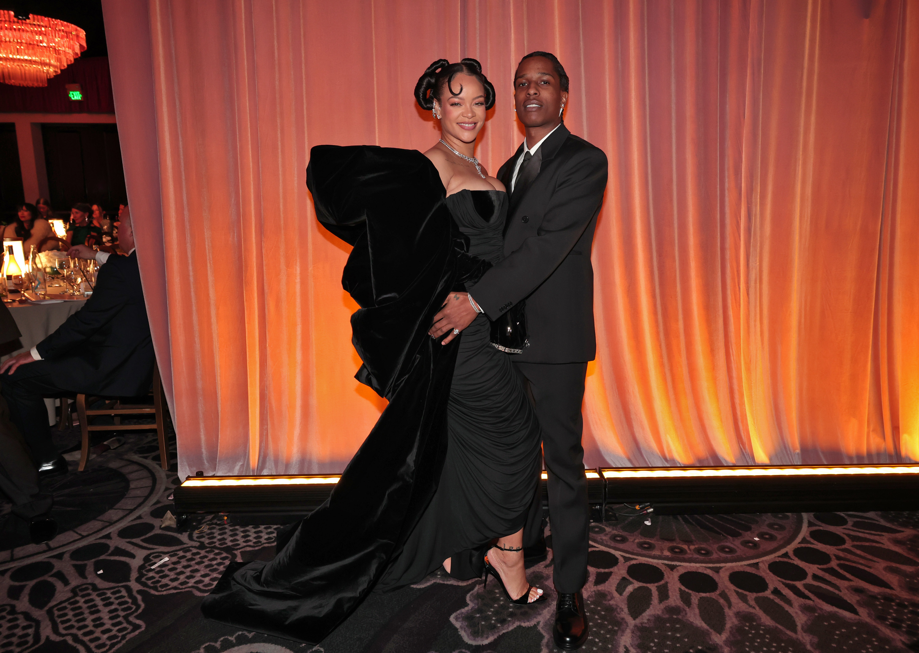 NBC’s 80th Annual Golden Globe Awards – Show Rihanna e A$AP Rocky no Globo de Ouro 2023