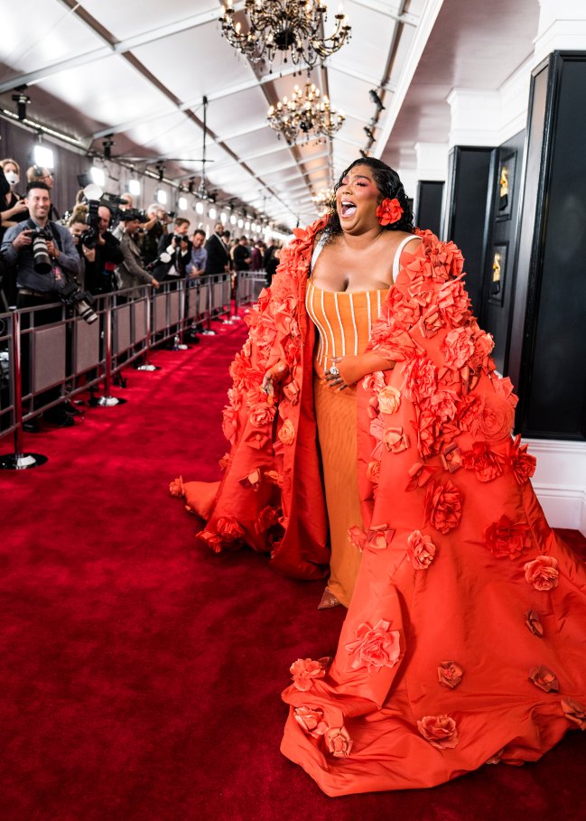 65th GRAMMY Awards – Red Carpet Lizzo