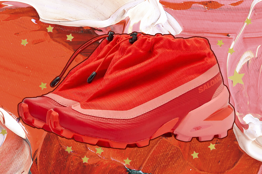rihanna-tenis-superbowl-look Tênis MM6 Maison Margiela X Salomon usado por Rihanna no Super Bowl
