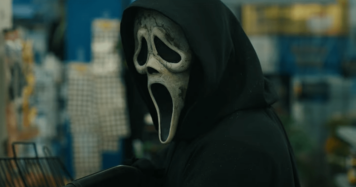 Cena do Ghostface em Pânico VI