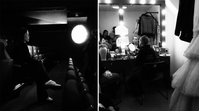 editorial-wicked-fabi-bang-bastidores Fabi Bang (Glinda) nos bastidores de Wicked