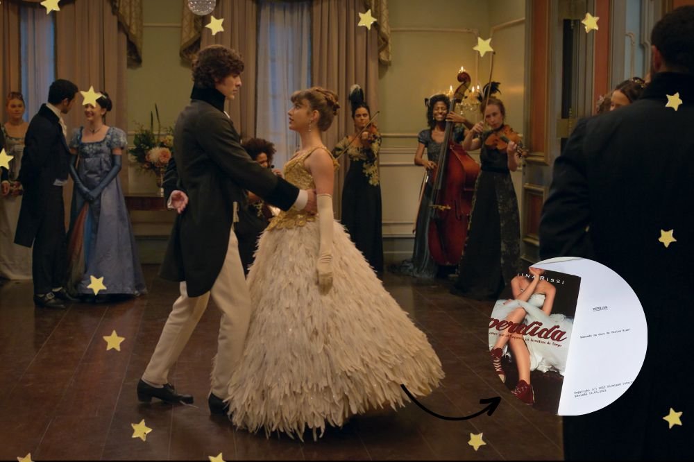 Bruno montaleone e Giovanna Grigio caracterizados para o filme "Perdida"