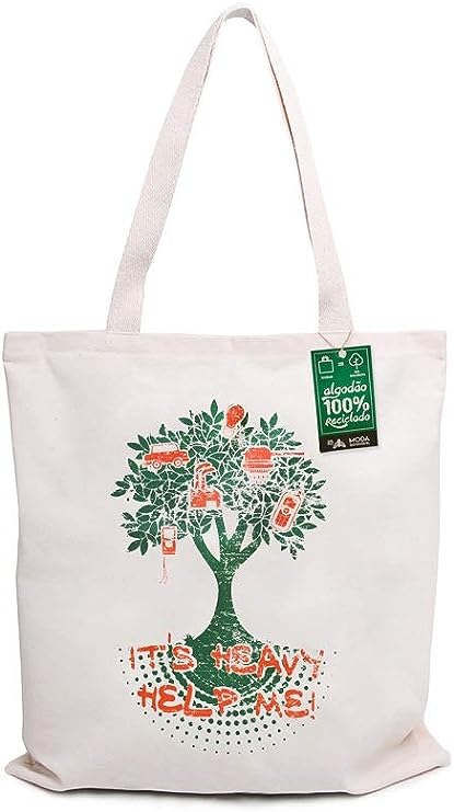 Ecobag 100% Algodão Reciclado Help Me Ecobag 100% Algodão Reciclado Help Me