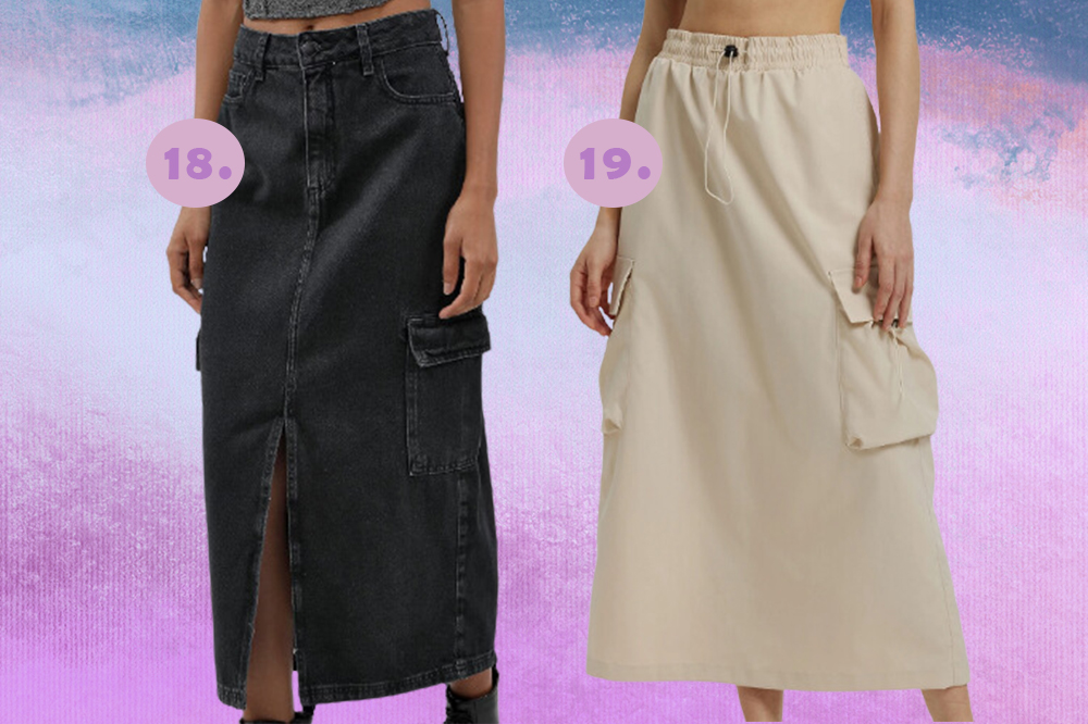 dicas-de-looks-festival-the-town-saias Dicas de looks para usar no The Town. Montagem em fundo azul e lilás