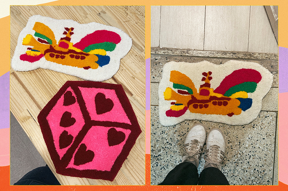 tapete-tufting-rug-lab-03 Tapetes feitos pela equipe de moda e beleza da CAPRICHO na Rug Lab