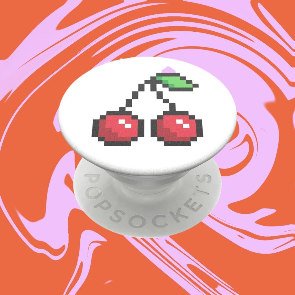 Popsockets 8-Bit Cherry Original Popsockets 8-Bit Cherry Original