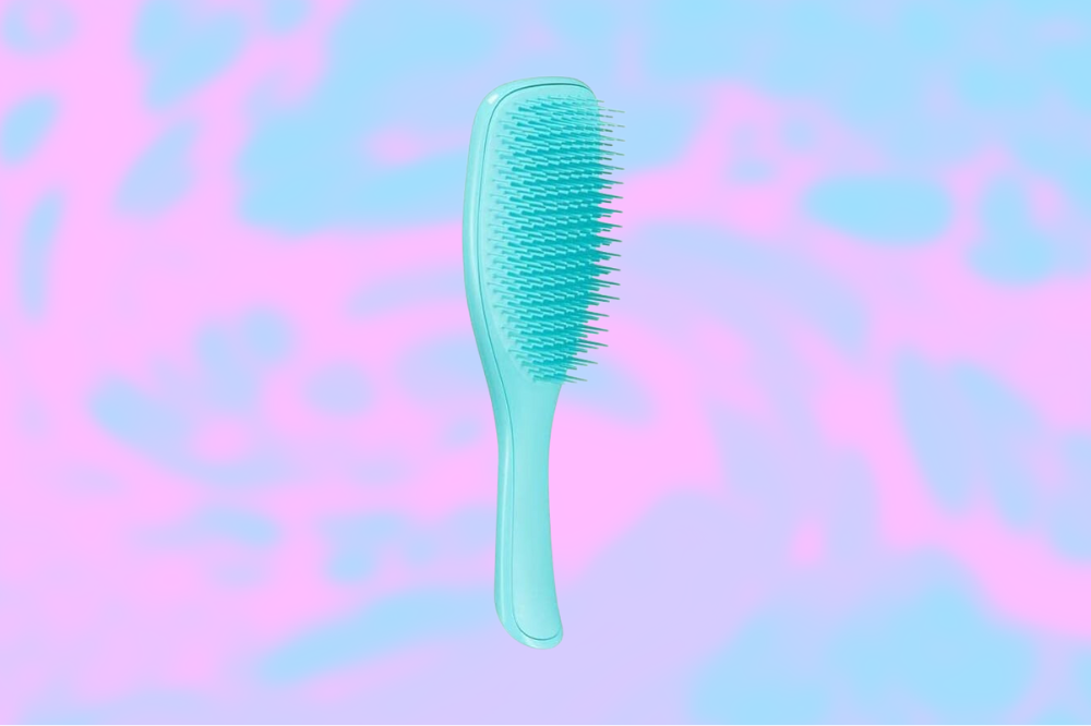 Tangle Teezer - Escova de cabelo desembaraçadora Escova ideal para desembaraçar cabelos molhados com tecnologia de cerdas flexíveis. Com 325 cerdas e dois níveis, reduz quebras e potencializa tratamentos capilares.