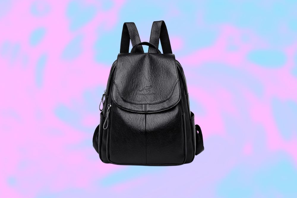 Bolsa mochila de couro Bolsa mochila de couro