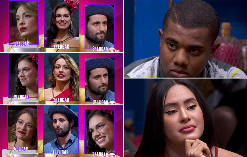 bbb24-isabelle-traidora-davi-alane-beatriz-matteus-conveniencia2 Isabelle e Davi reagem a pódio de aliados no Big Brother Brasil 24
