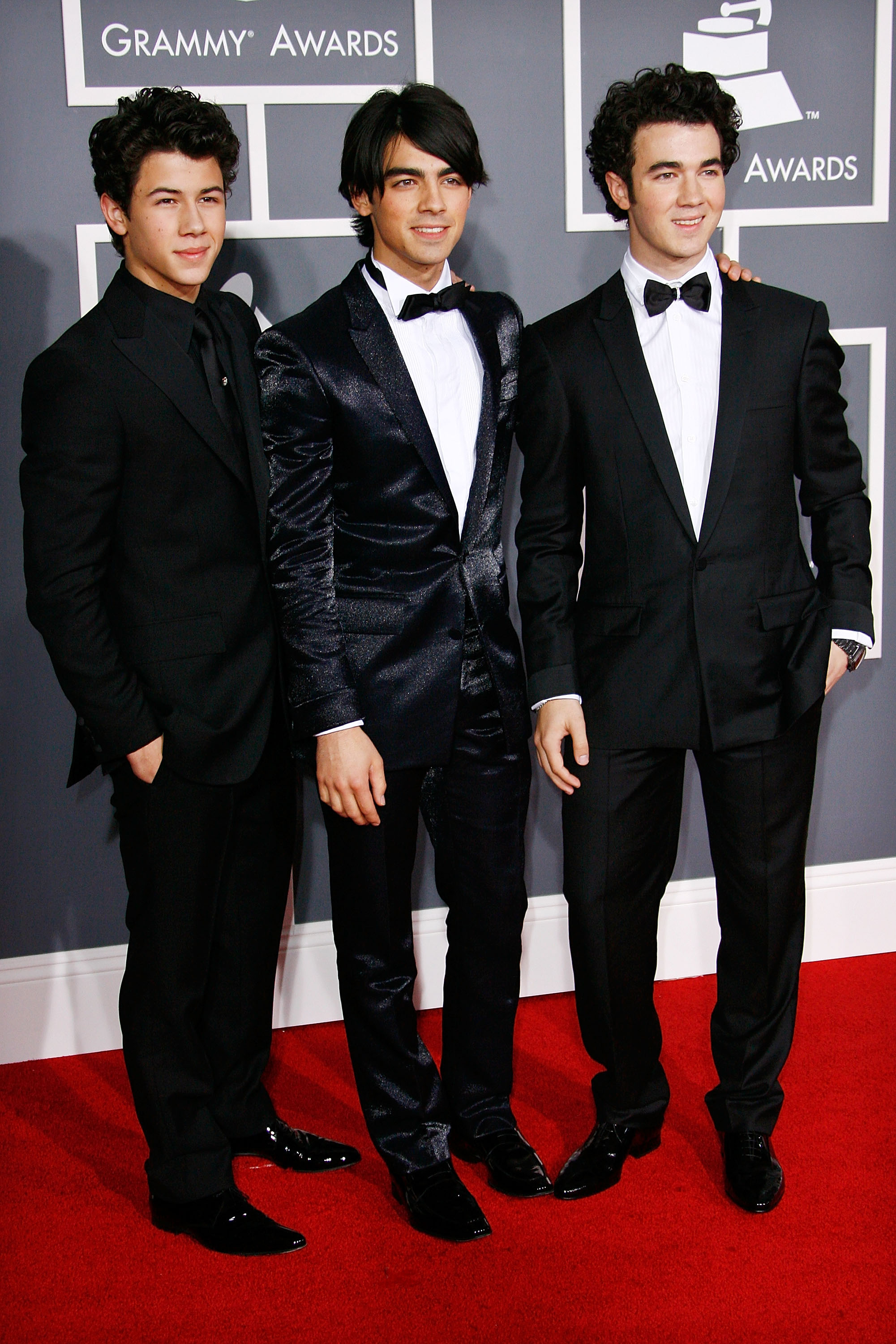 51st Annual GRAMMY Awards – Arrivals Jonas Brothers no GRAMMY Awards em 2009