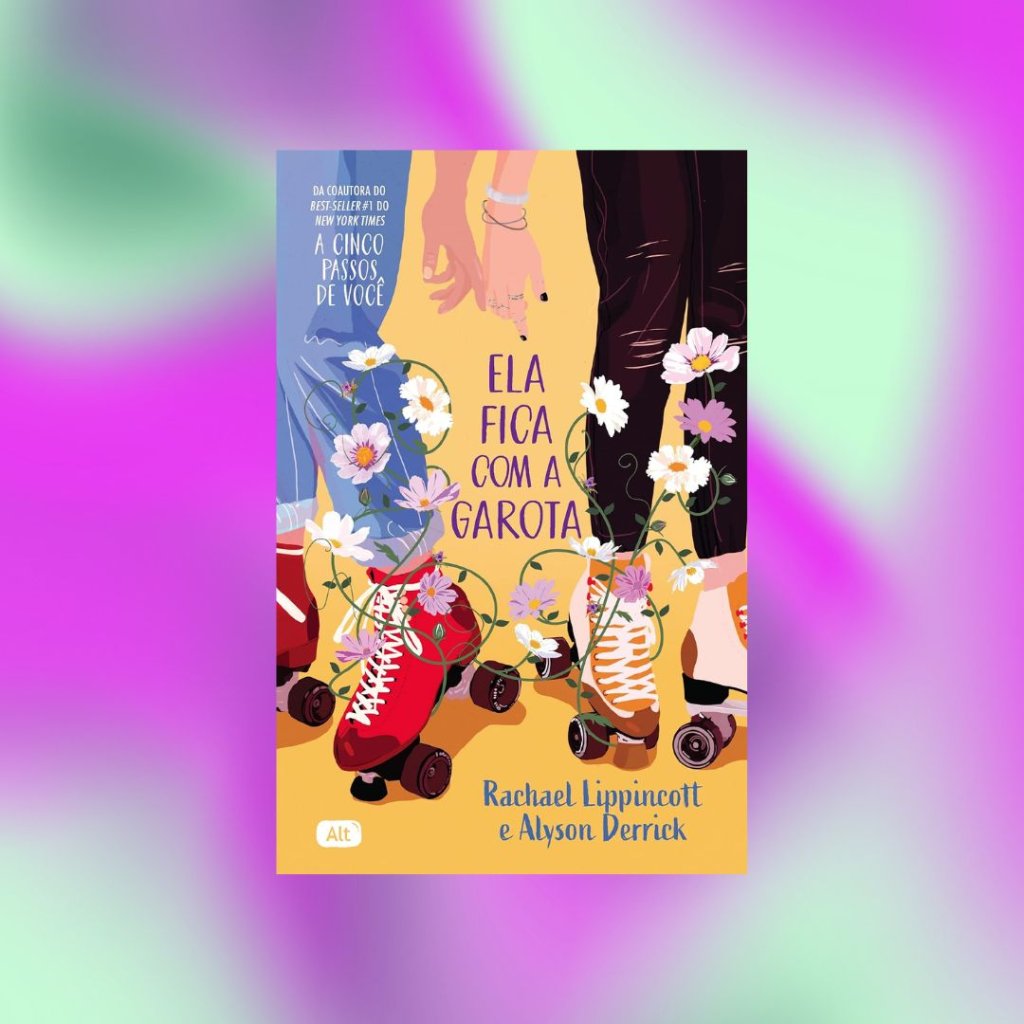 Capa do livro "Ela fica com a garota"