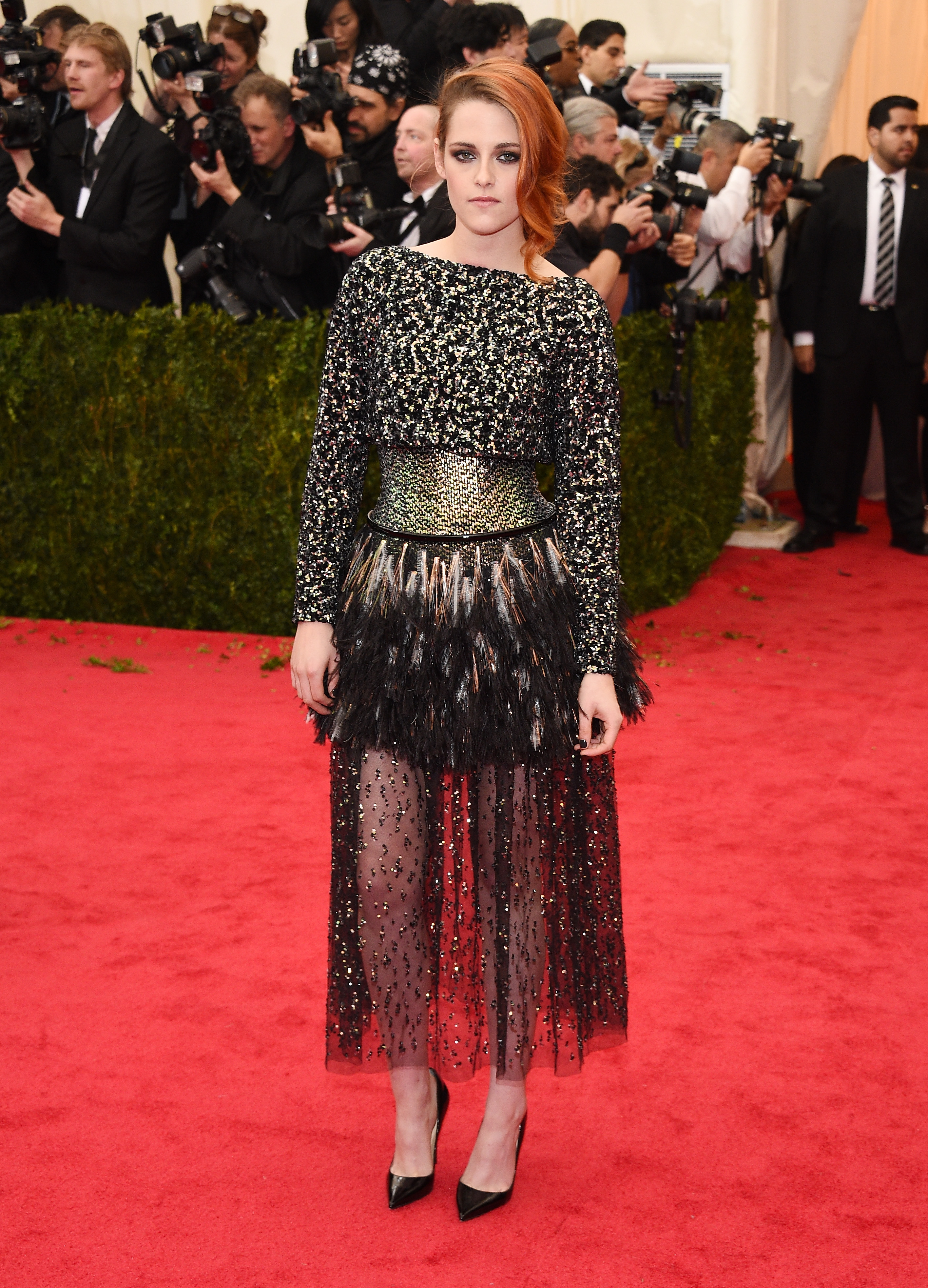 “Charles James: Beyond Fashion” Costume Institute Gala – Arrivals Kristen Stewart no MET Gala 2014