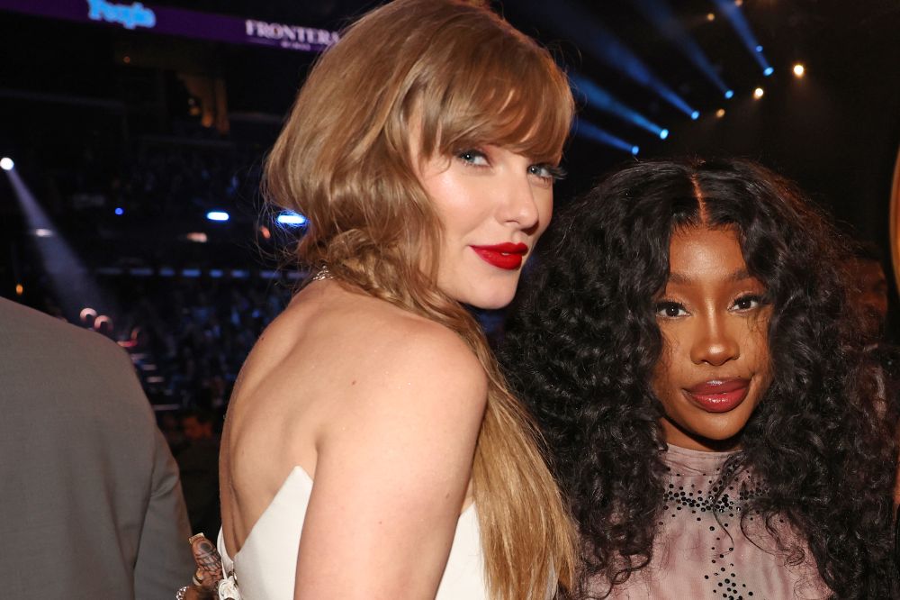 Taylor Swift e SZA no Grammy