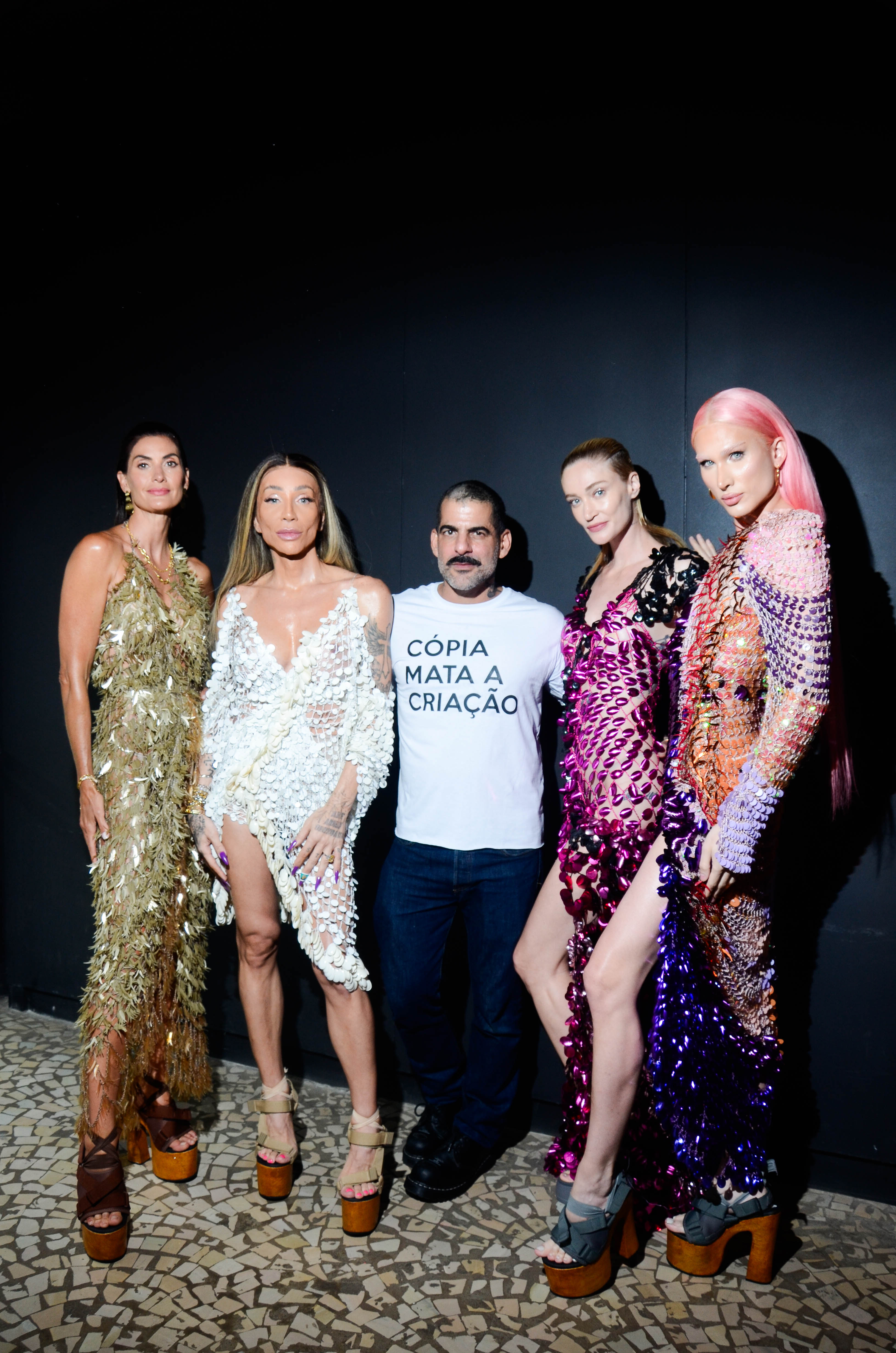 Desfile da Ponto Firme, de Gustavo Silvestre, no SPFW N58