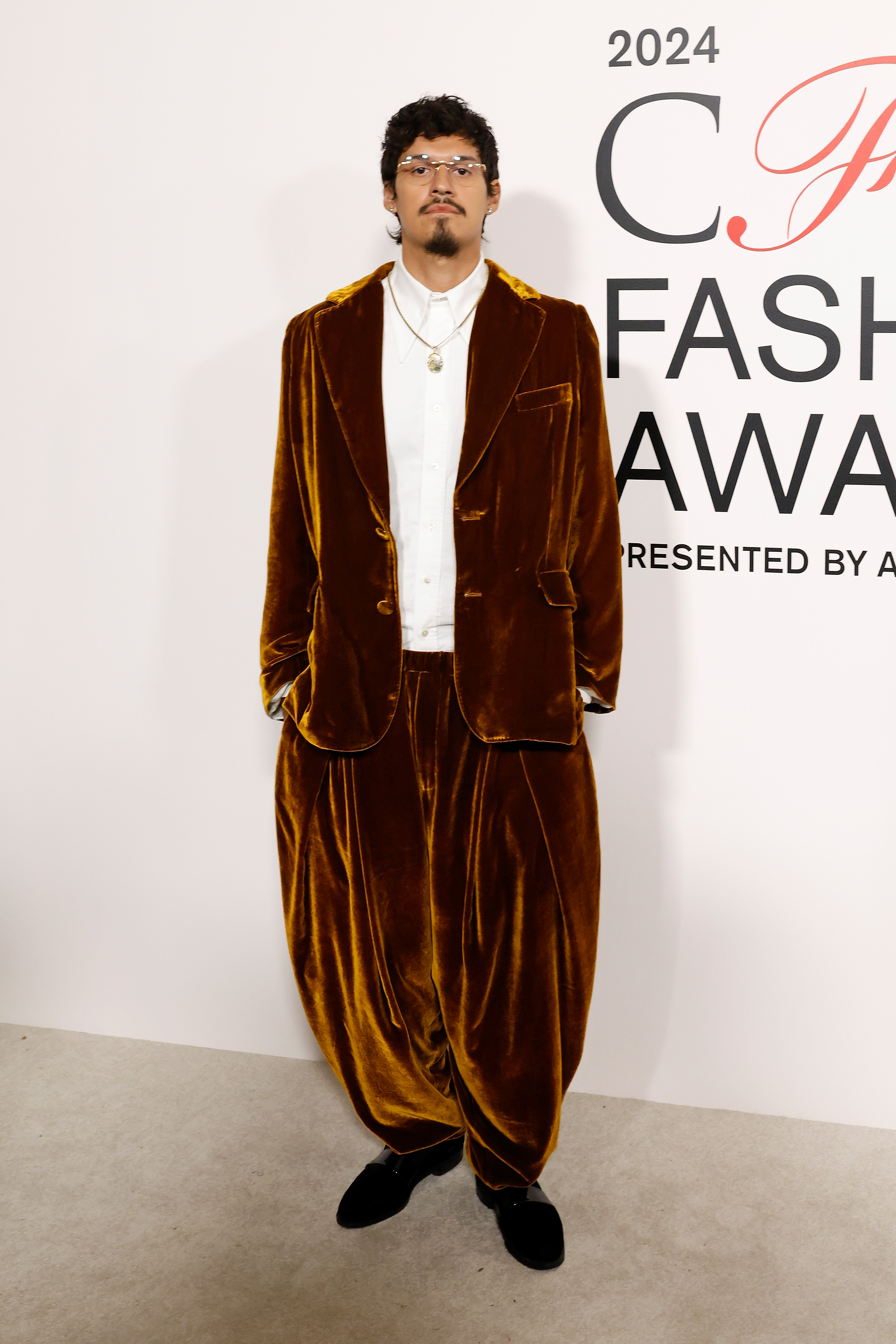 Omar Apollo no CFDA Awards 2024