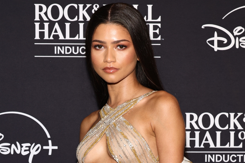 Zendaya na cerimônia do Rock & Roll Hall Of Fame 2024 para homenagear Cher