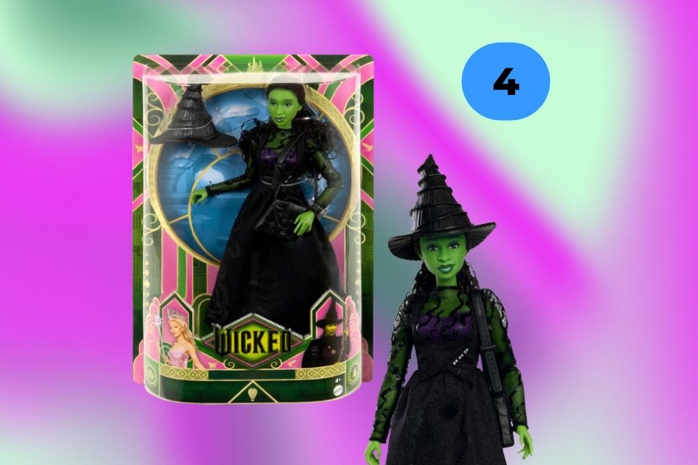 boneca-elphaba Boneca da boneca Elphaba