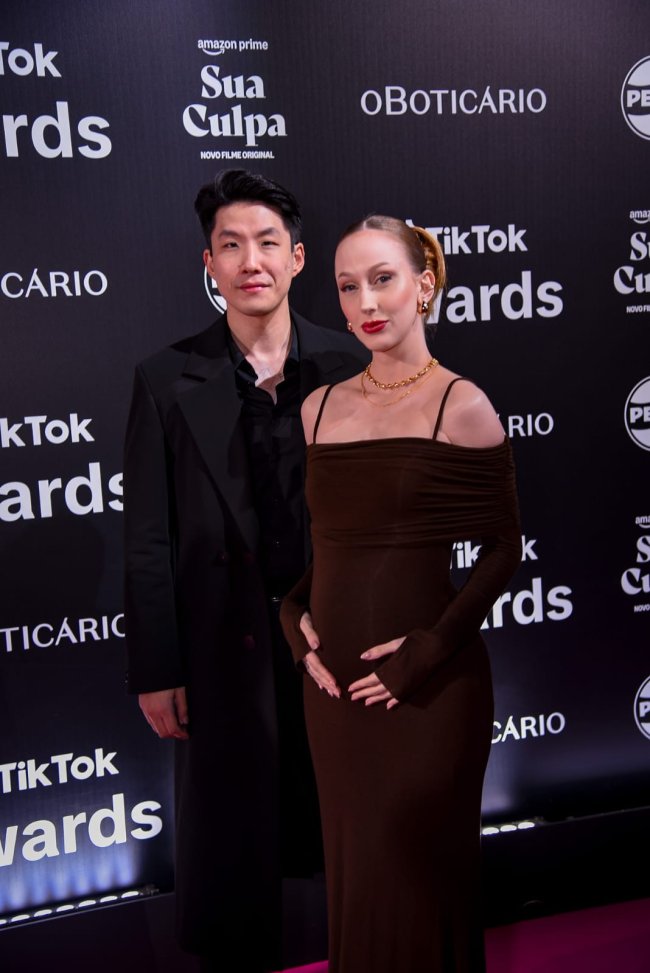Renata Santti e Gabriel Kim