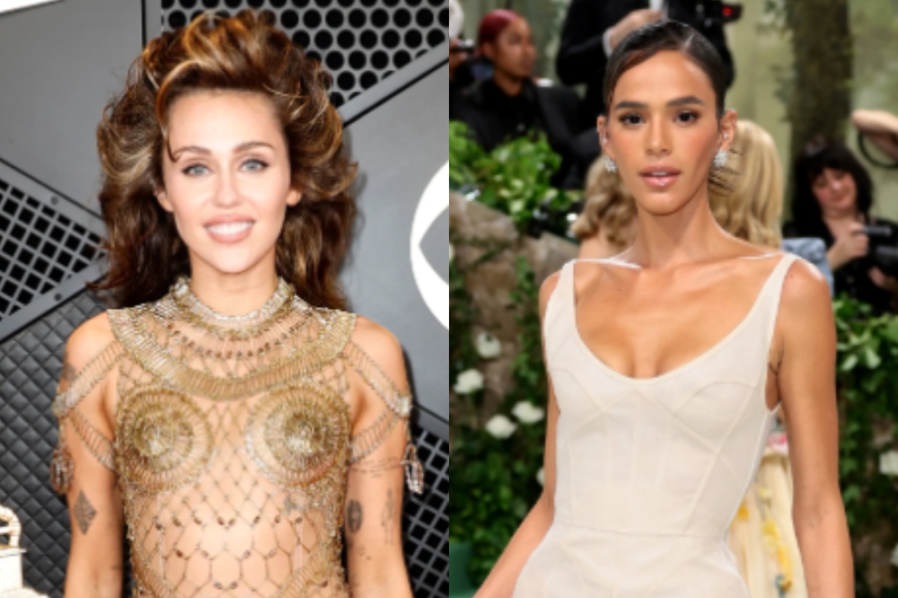 Miley Cyrus no Grammy e Bruna Marquezine no Met Gala 2024