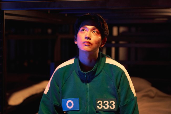 round6-Yim Si-wan Foto do ator e cantor Yim Si-wan em Round 6.