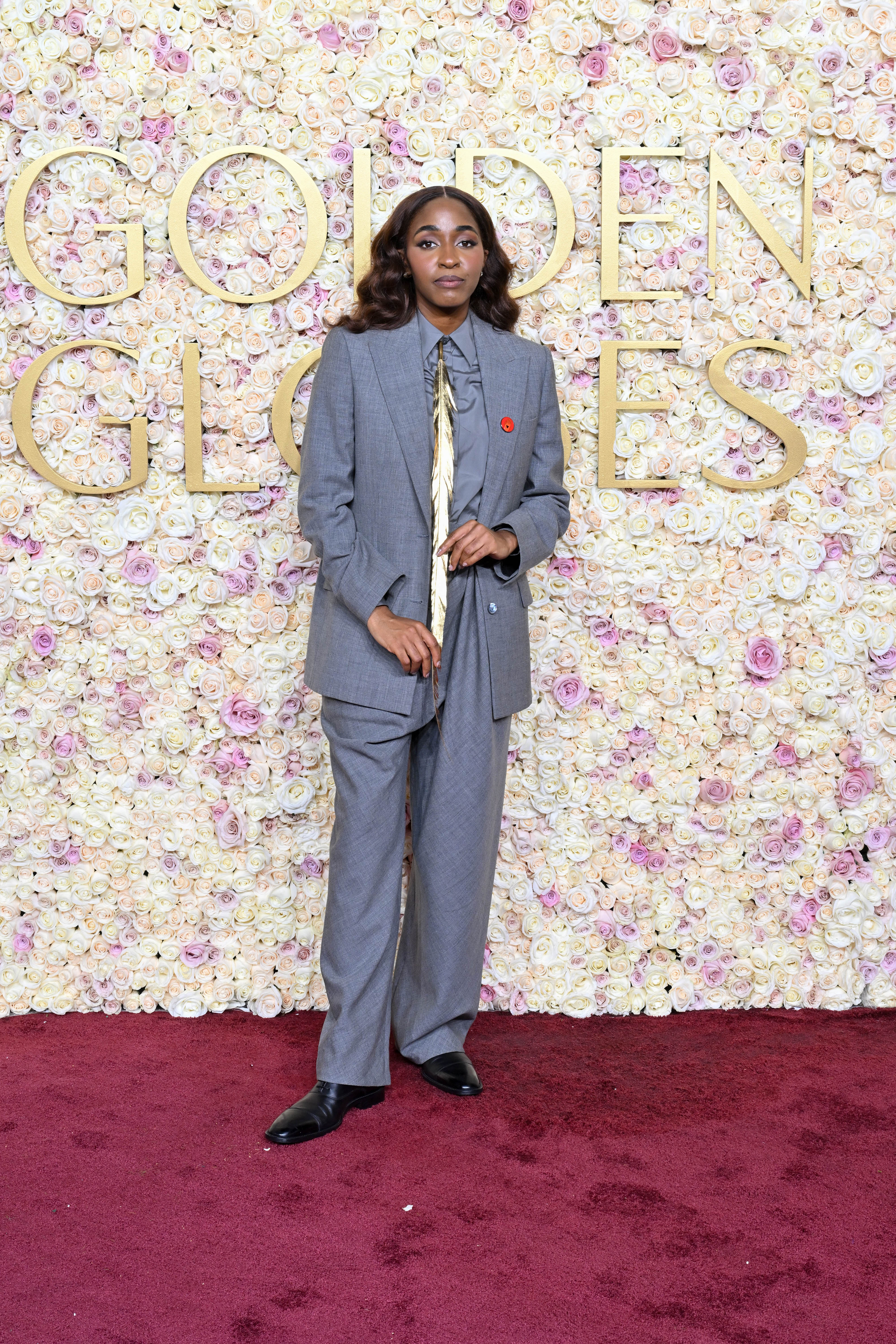 82nd Annual Golden Globes – Arrivals Ayo Edebiri no Globo de Ouro 2025