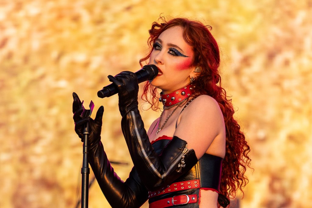 Chappell Roan em show no Austin City Limits Music Festival em outubro de 2024