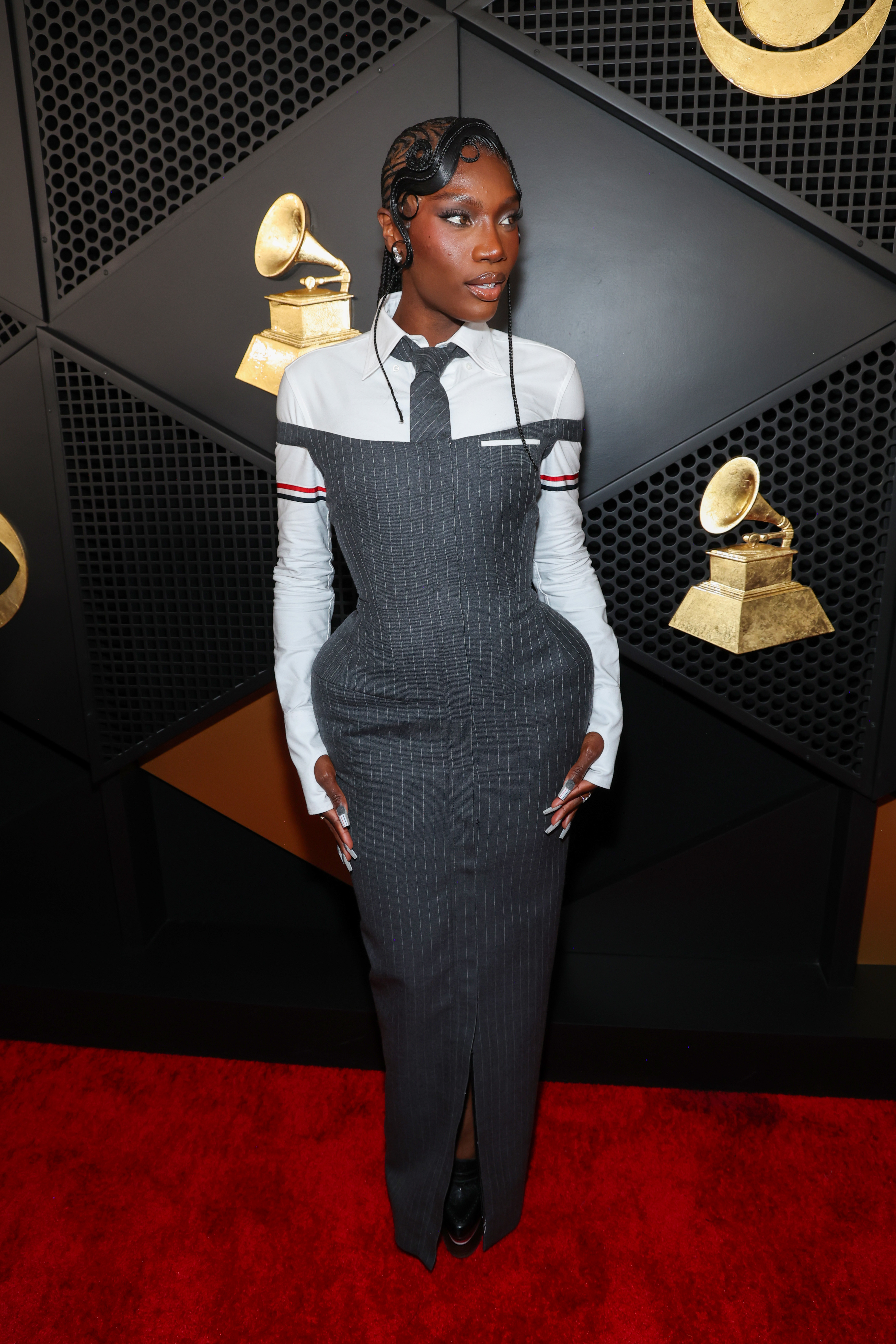 67th Annual GRAMMY Awards – Red Carpet Doechii no Grammy 2025