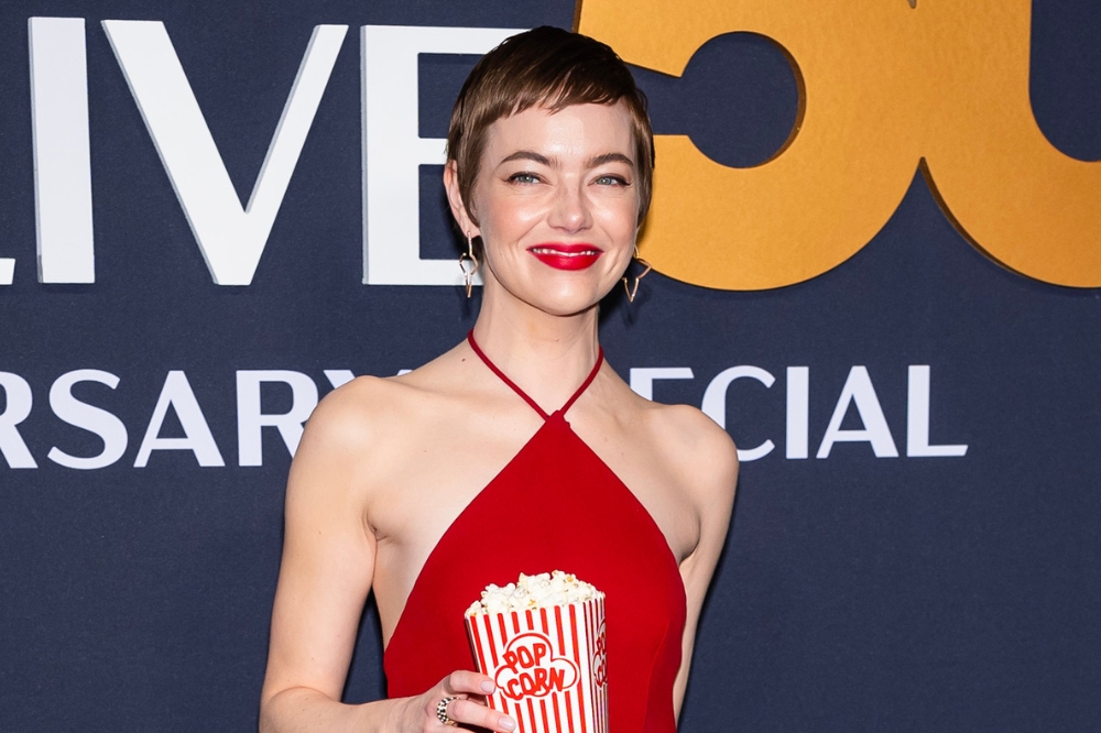 Emma Stone no SNL50