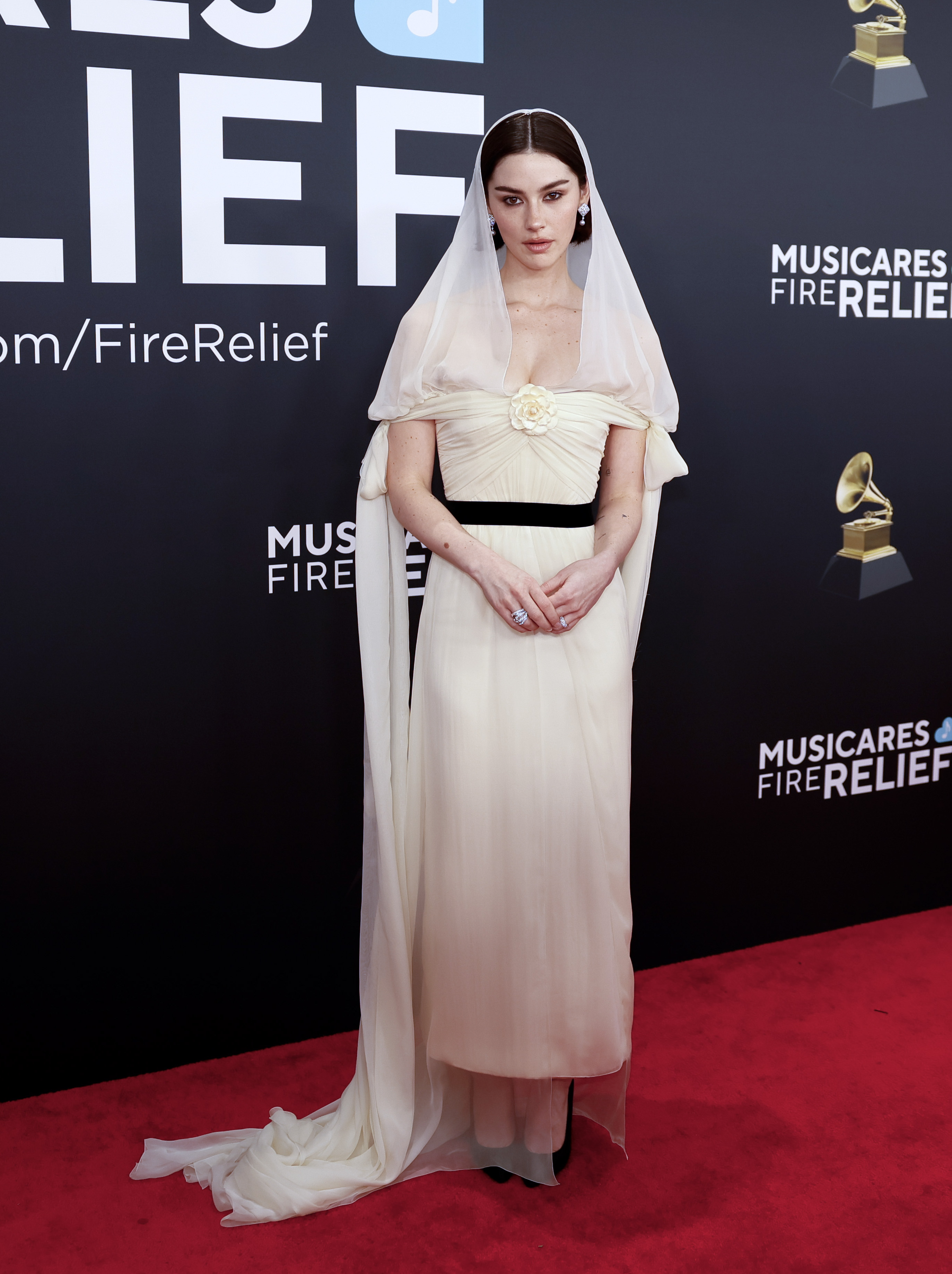2025 Grammys Gracie Abrams no Grammy 2025