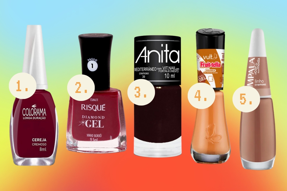 esmaltes-tendencia-outono-inverno-2025-01 Cores de esmalte que são tendência para o outono-inverno 2025