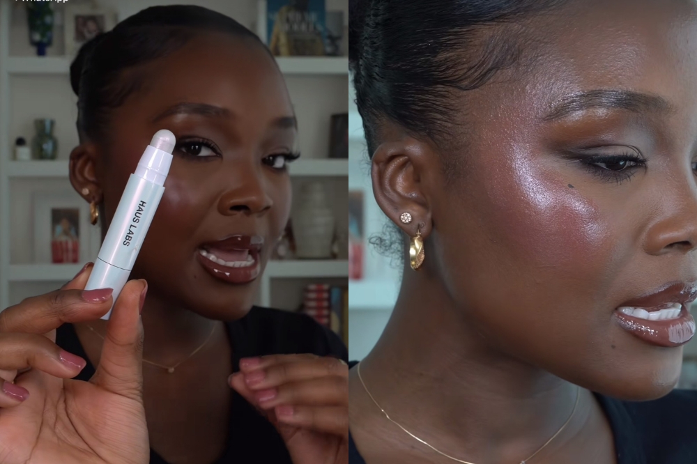 Iluminador balm em stick da Haus Labs, marca de beleza da Lady Gaga