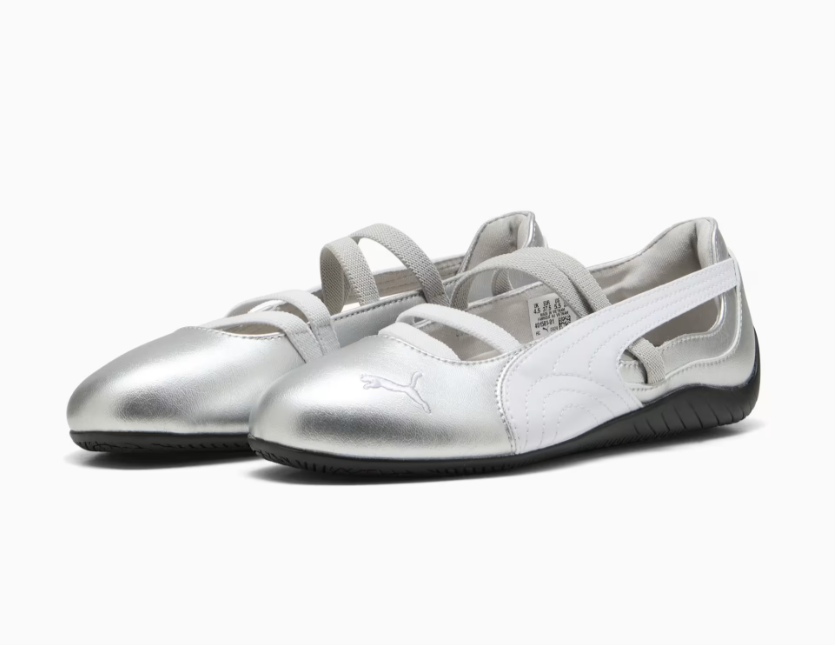 sapatilha-puma-speedcat-ballerina-dua-lipa Puma Speedcat Ballerina prata