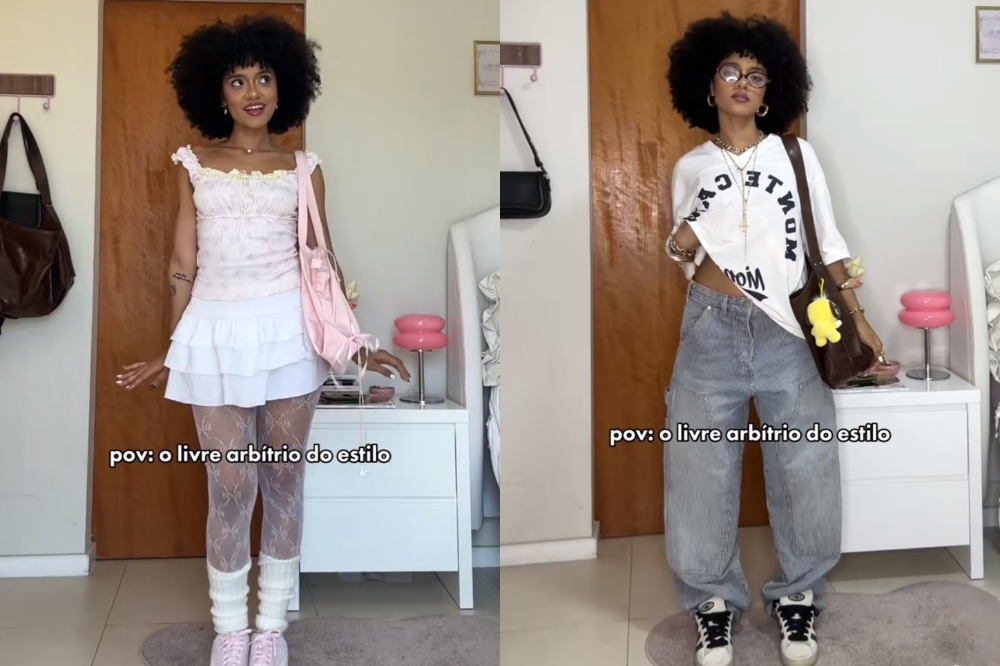 Trend 'o livre arbítrio do estilo' faz sucesso no TikTok