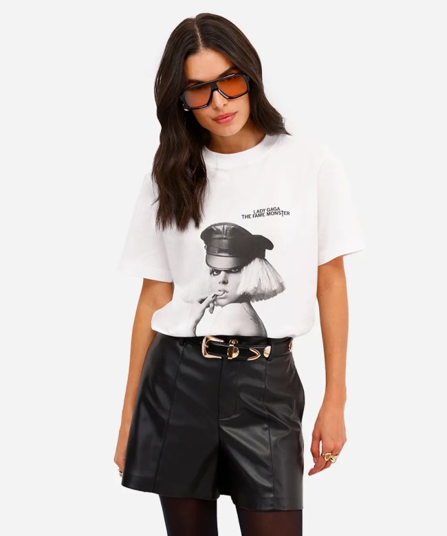 camiseta lady gaga