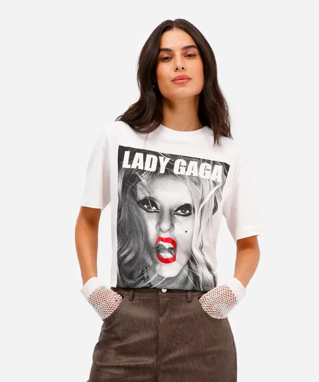 camiseta lady gaga