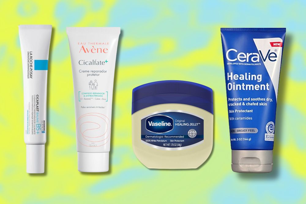 Opções de cremes e hidratantes para o slathering method