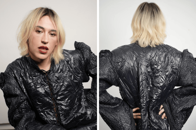 Gabb aparece pela primeira vez com o 'blond pop icon'.
