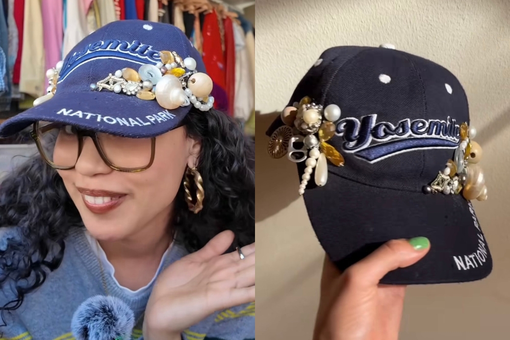 Customização de boné