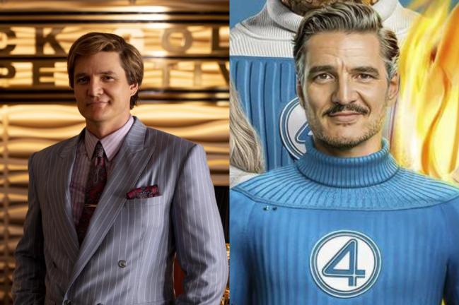 Pedro Pascal em 'Mulher Maravilha 1984' (2020) e 'Quarteto Fantástico: Primeiros Passos' (2025)