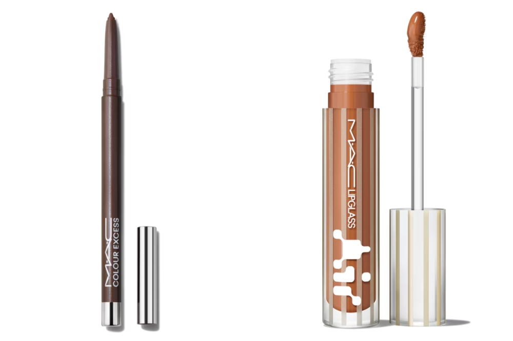 Produtos da MAC usados no 'lip combo' de Maria de Fátima, de 'Vale Tudo'