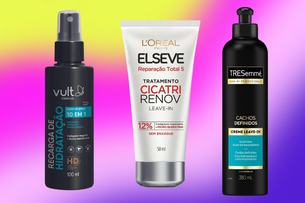 Leave-ins baratinhos para cabelo