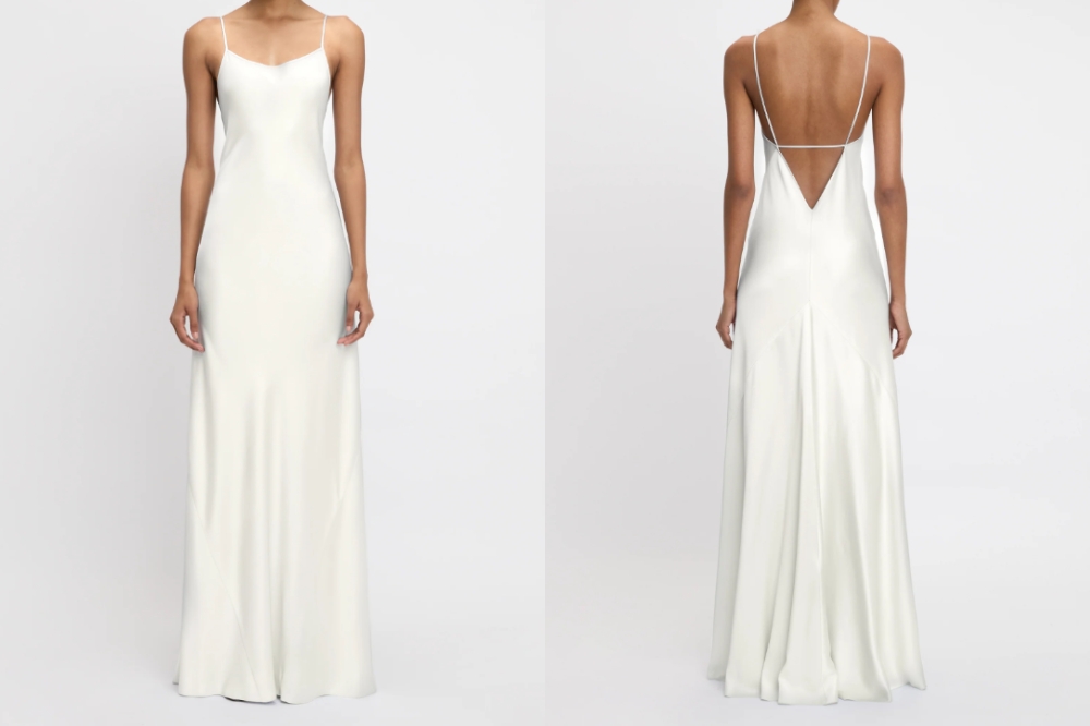 Vestido Victoria Beckham que Belly Conklin (Lola Tung) prova em 'O Verão que Mudou Minha Vida'