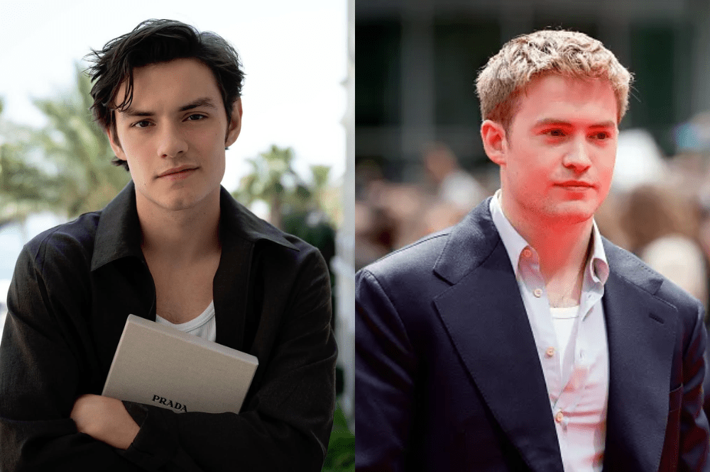 Louis Patridge (esquerda) e Kit Connor (direita)