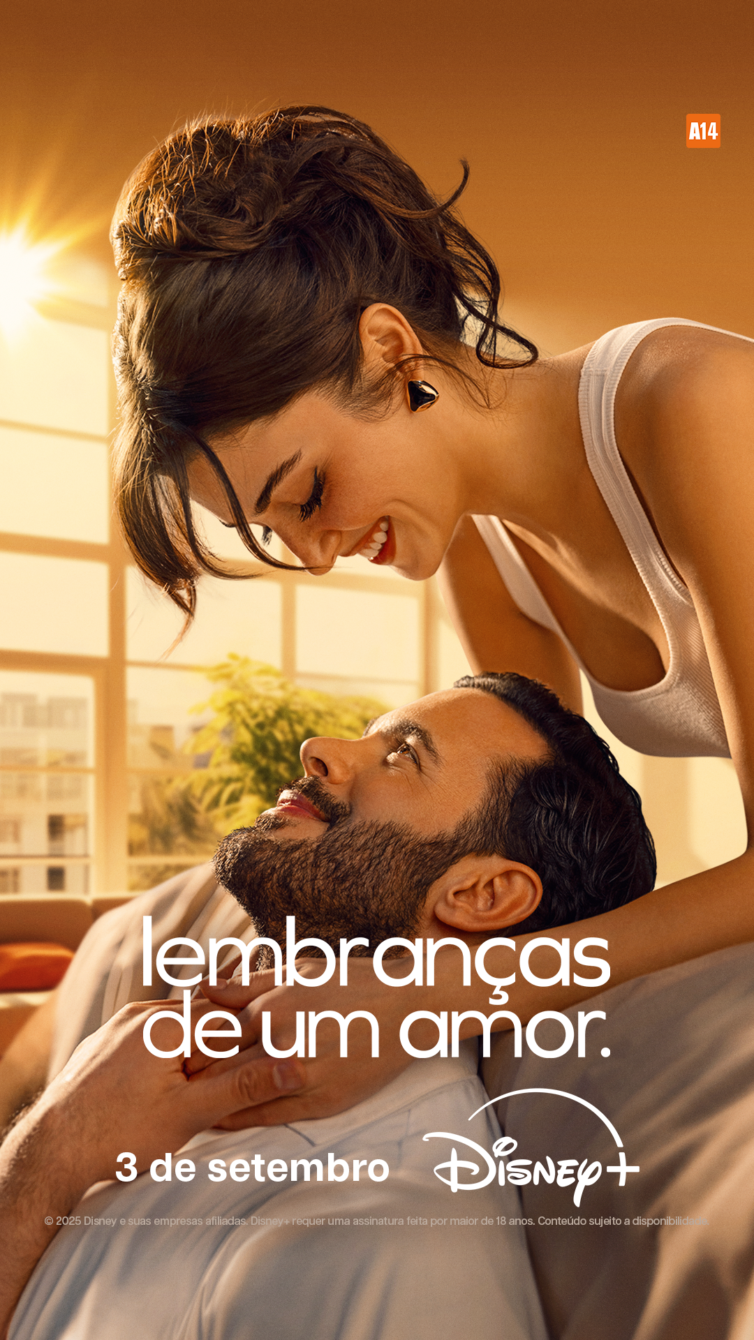 Pôster de Lembranças de Um Amor, série com Hande Erçel e Barış Arduç