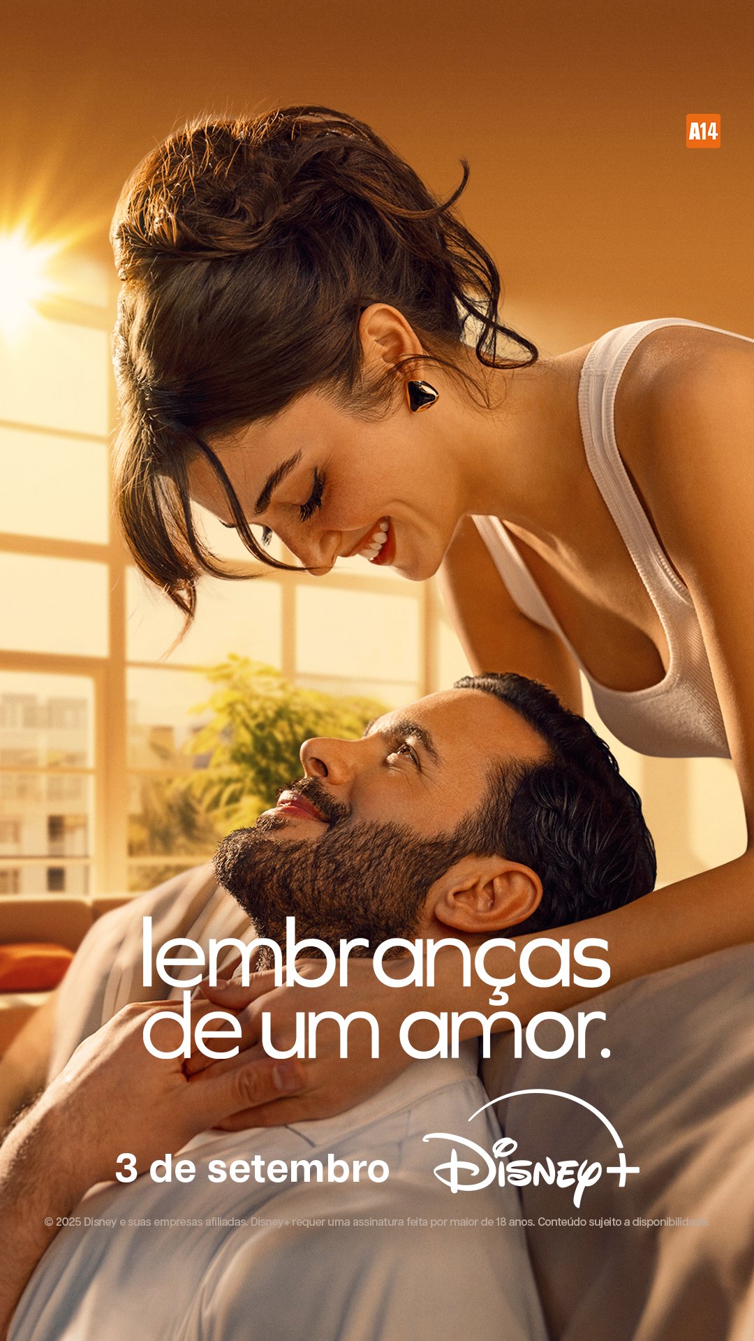 Pôster de Lembranças de Um Amor, série com Hande Erçel e Barış Arduç