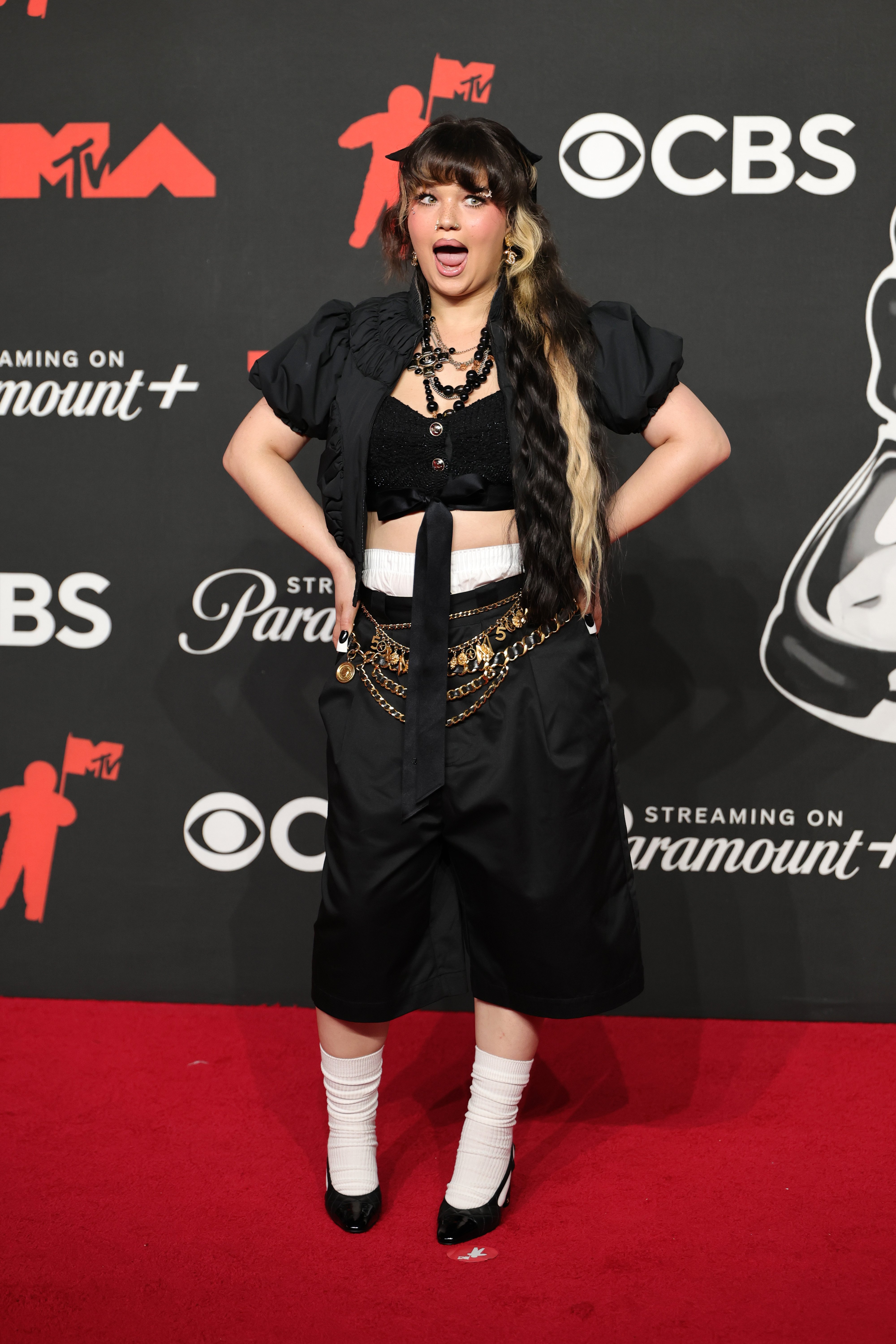 Lola Young participa do 2025 MTV Video Music Awards na UBS Arena em 7 de setembro de 2025 em Elmont, Nova York.