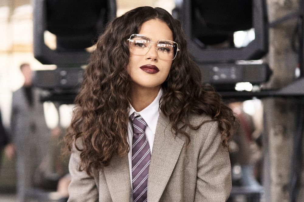 Maisa Silva no desfile da Boss na semana de moda de Milão