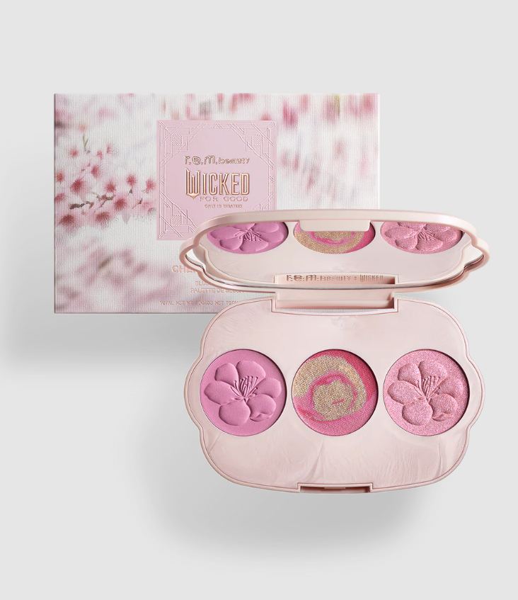 Paleta de blush Cherry Blossom r.e.m. beauty X Wicked